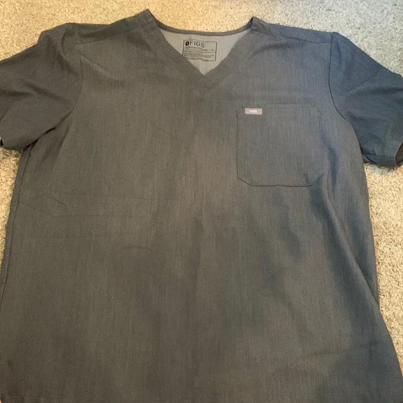 Figs men’s gray top scrubs XL - Picture 1 of 3